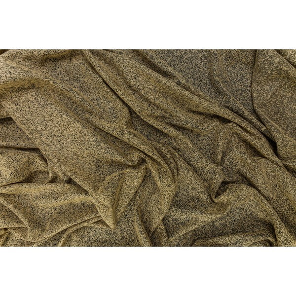 Bež/u zlatnoj boji prozirna zavjesa 140x245 cm Carmine – Mendola Fabrics-image-3