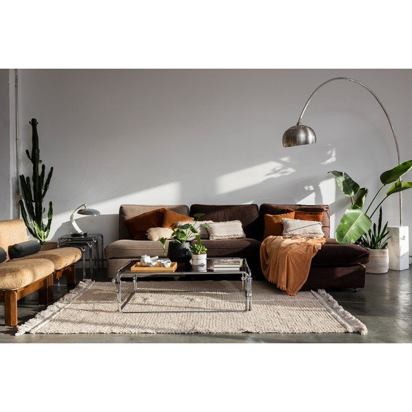 Bež pamučan tepih 140x200 cm Duetto Sage – Lorena Canals-image-1