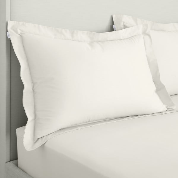 Jastučnice u setu 2 kom od pamučnog perkala 50x75 cm Cotton Percale – Bianca-image-2