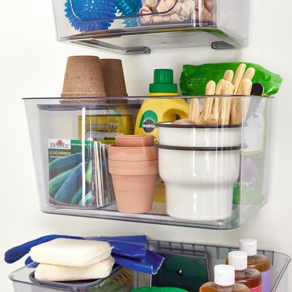 Kutija za pohranu s poklopcem od reciklirane plastike iD Wallspace - iDesign-image-1