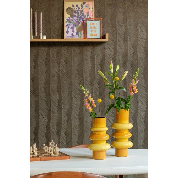 Narančasta željezna vaza (visina 30 cm) Grato – PT LIVING-image-1