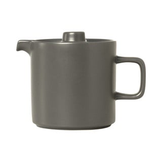 Sivi keramički čajnik Blomus pilar, 1 l