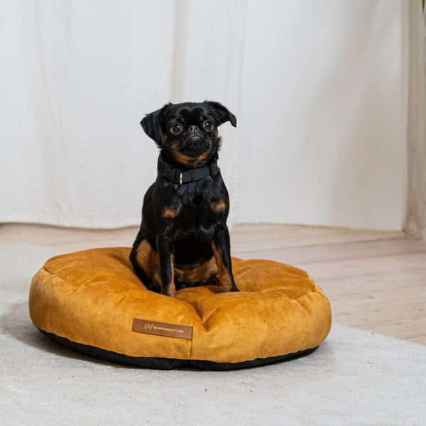 Žuti  krevet za pse ø 75 cm Coco M – Rexproduct-image-1