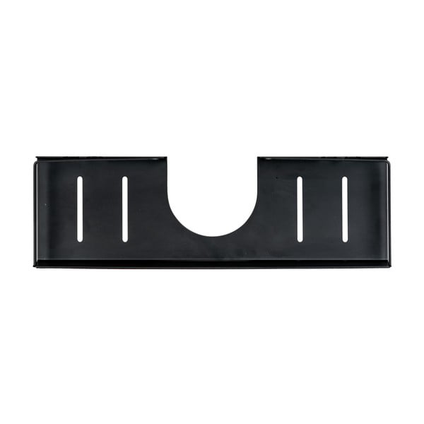 Crna samodržeća kupaonska polica od nehrđajućeg čelika Altarella - Wenko-image-4