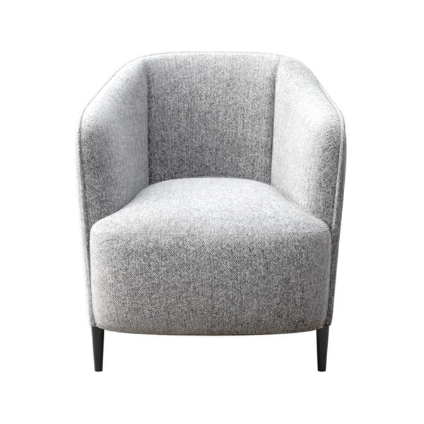 Svijetlo siva fotelja Galbe – Ghado