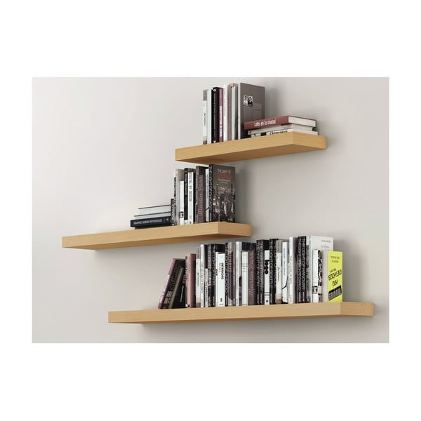 Svjetlosmeđa polica TemaHome Balda, širina 60 cm-image-3