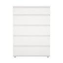 Bijela visoka komoda 77x107 cm Nova – Tvilum