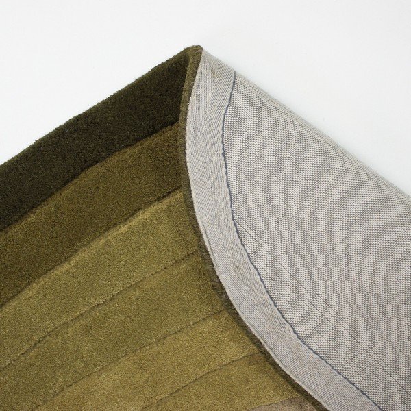 Zeleni ručno rađen vunen tepih 200x290 cm Puddle Ombre  – Flair Rugs-image-4