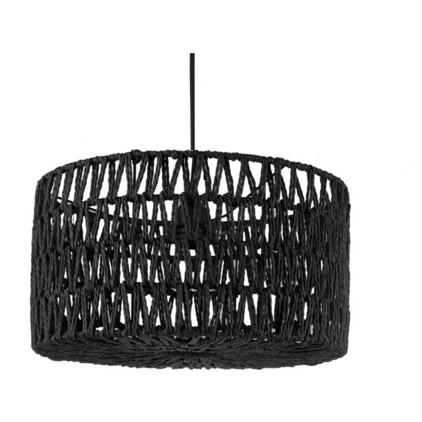 Crna visilica Leitmotiv Paper Rope, ⌀ 39 cm