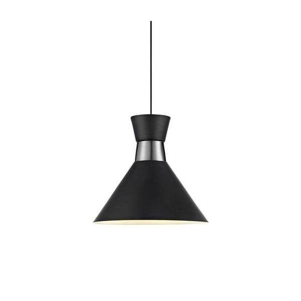 Crna stropna svjetiljka Markslöjd Waist, ø 33 cm