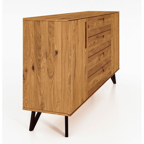 Visoka hrastova komoda 182x100 cm Golo - The Beds-image-3