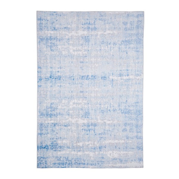 Sivo-plavi tepih Floorita Abstract, 80 x 150 cm