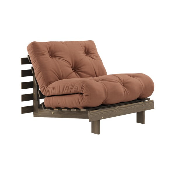 Narančasta/u bakrenoj boji fotelja Roots – Karup Design