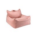 Ružičasta vreća za bebe od bouclé tkanine Chair – Wigiwama