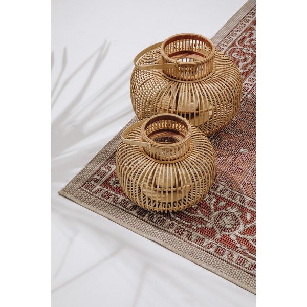 Set od 2 lucerne od bambusa Hübsch-image-1