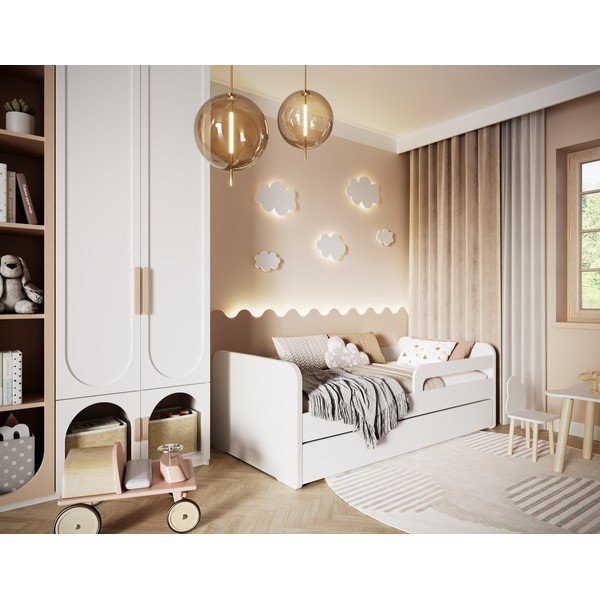 Bijeli dječji krevet s podnicom 80x200 cm Duuli – ELTAP-image-2