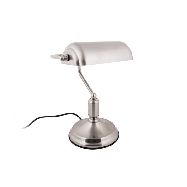 Stolna svjetiljka u srebrnoj boji Leitmotiv Bank
