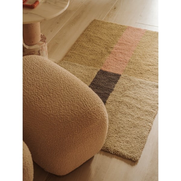 Ručno rađen vunen tepih 80x140 cm Chroma Dusty Pink – Lorena Canals-image-1