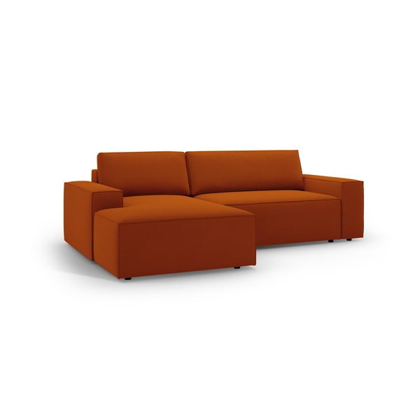 Ciglasta sklopiva kutna garnitura (s lijevim kutom) Jodie – Micadoni Home-image-2