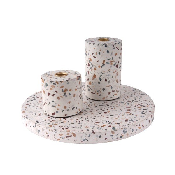 Ručno rađen pladanj PT LIVING Terrazzo Trois, ⌀ 30 cm-image-1