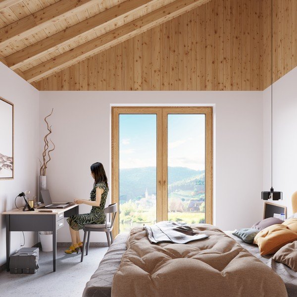 Crna viseća svjetiljka s metalnim sjenilom ø 24 cm Rossario – Sollux-image-4