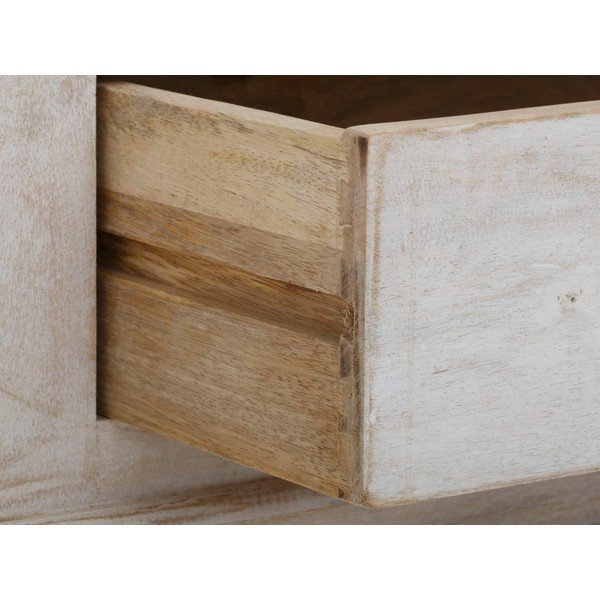 Bijeli ormar od masivnog manga 100x175 cm Rana – Støraa-image-4