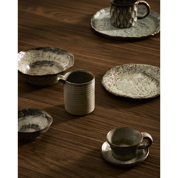 Siva keramička zdjelica za juhu Alenia – Kave Home-image-1