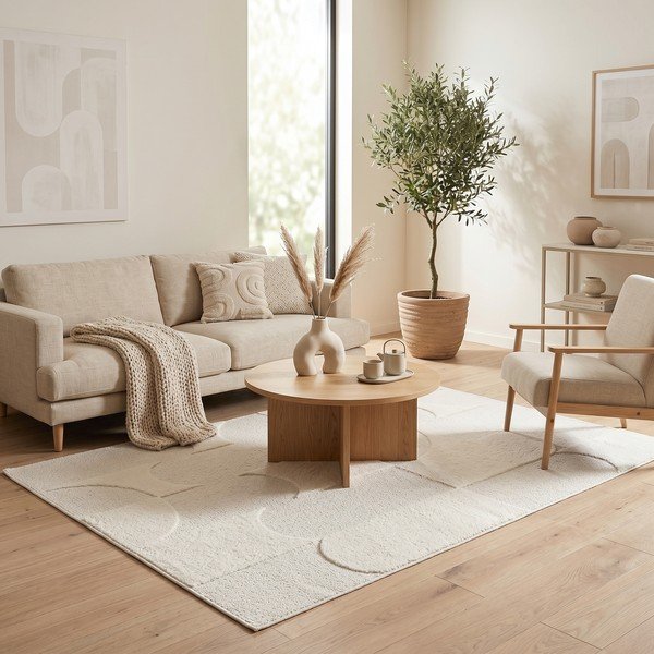 Krem tepih 120x170 cm Luna – ESTE-image-3