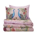 Ružičasta posteljina za bračni krevet od pamučnog satena 200x200 cm Xanadu Peacock – Matthew Williamson