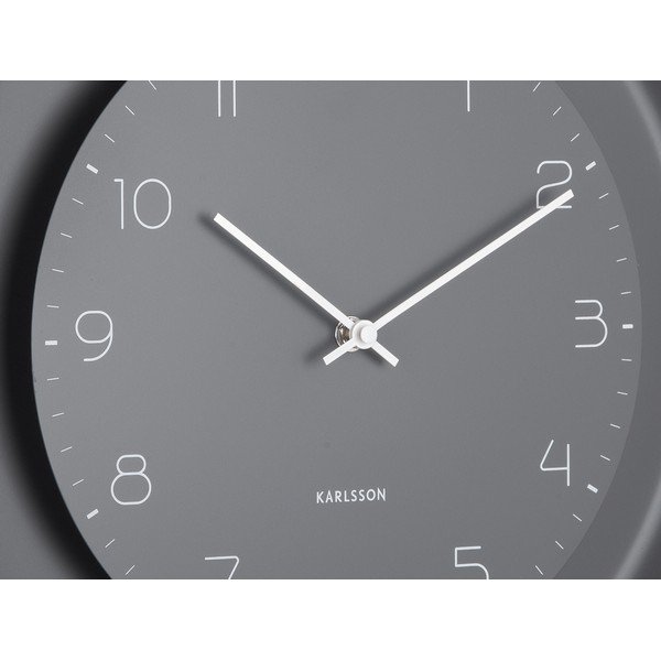 Zidni sat ø 38 cm  Dual Disc – Karlsson-image-4
