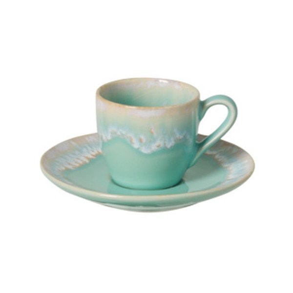 Tirkizna šalica za espresso od kamenine 100 ml Taormina – Casafina