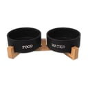 Keramički set posuda s postoljem za pse ø 16 cm Dog Fantasy – Plaček Pet Products