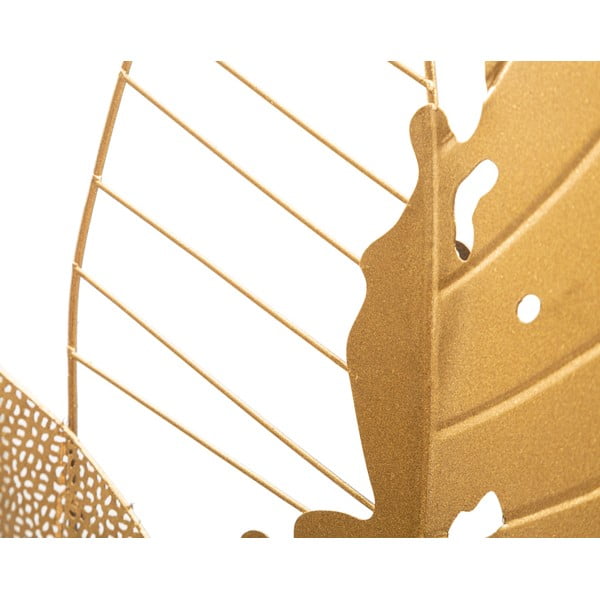 Metalni zidni ukras 53x84,5 cm Autumn Leaf - Mauro Ferretti-image-4