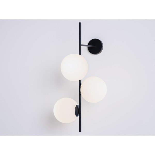 Crna zidna lampa Bobler - CustomForm-image-1