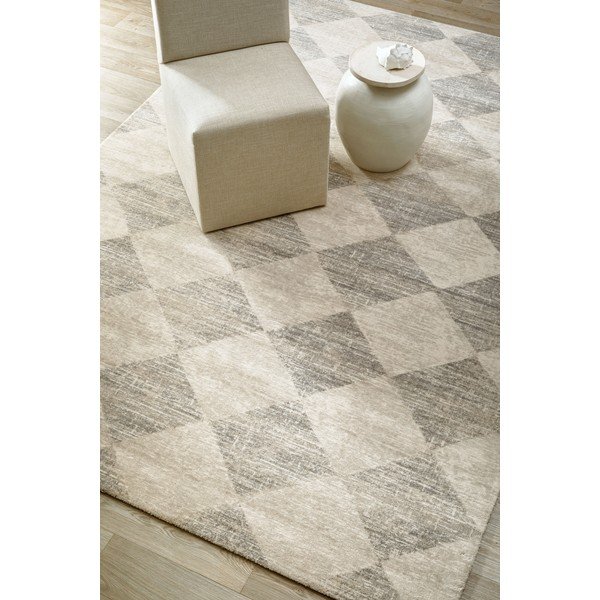 Sivi/bež vunen tepih 200x300 cm Agnus – Agnella-image-1