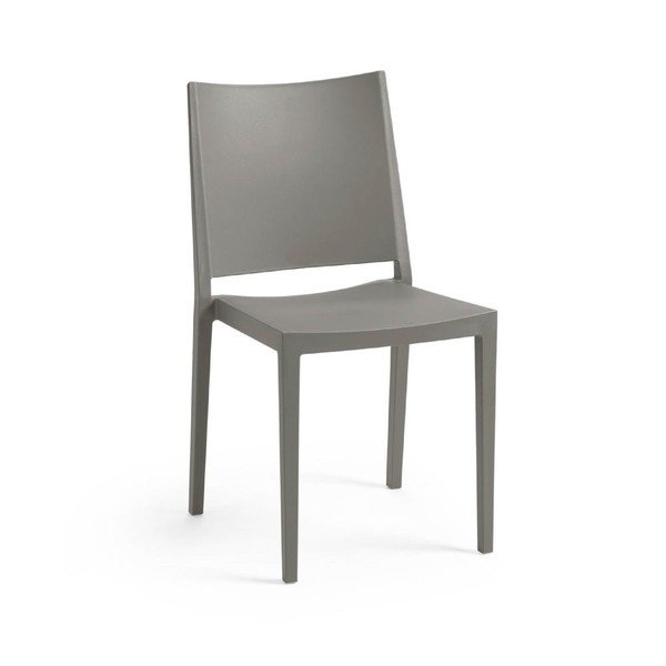Siva plastična vrtna stolica Mosk – Rojaplast-image-3