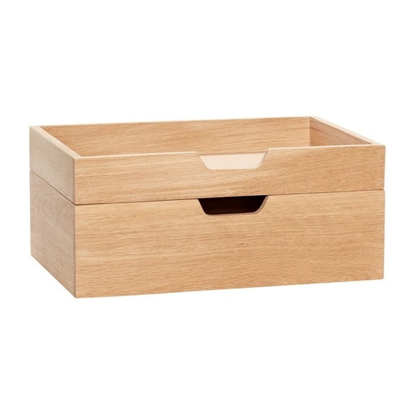 2-dijelna drvena kutija za odlaganje Hübsch Ansgar