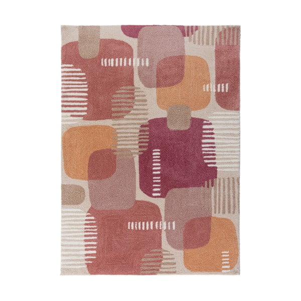 Sivo-ružičasti tepih Flair Rugs Pop, 160 x 230 cm