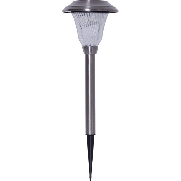 Solarna LED vrtna rasvjeta od nehrđajućeg čelika Star Trading Barcelona, ​​visina 41 cm-image-2