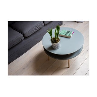 Tamnosivi stolić Ragaba UFO, Ø 70 cm