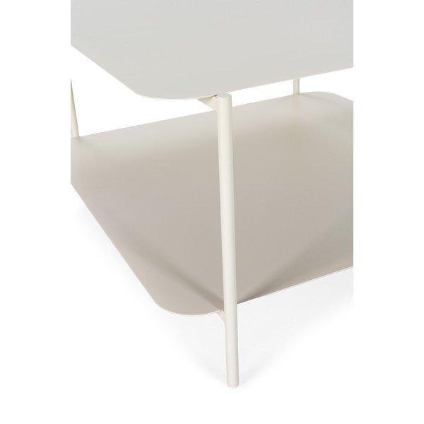 Krem metalni stolić za kavu 70x73 cm Beatrix – MOME-image-3