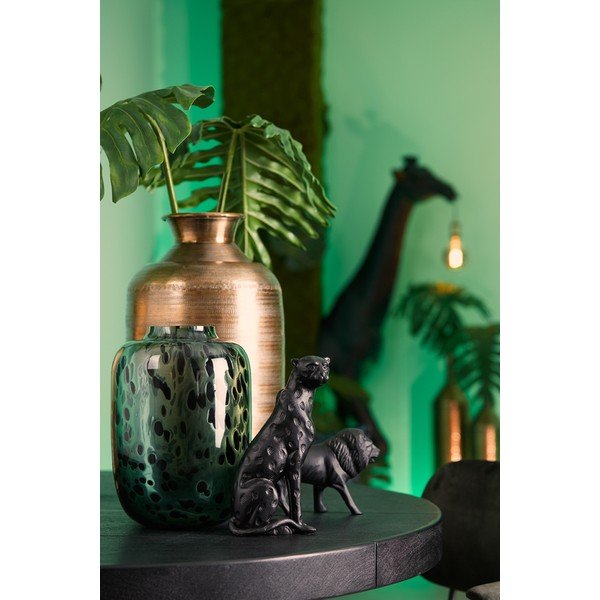Metalni kipić Leopard – Light & Living-image-1