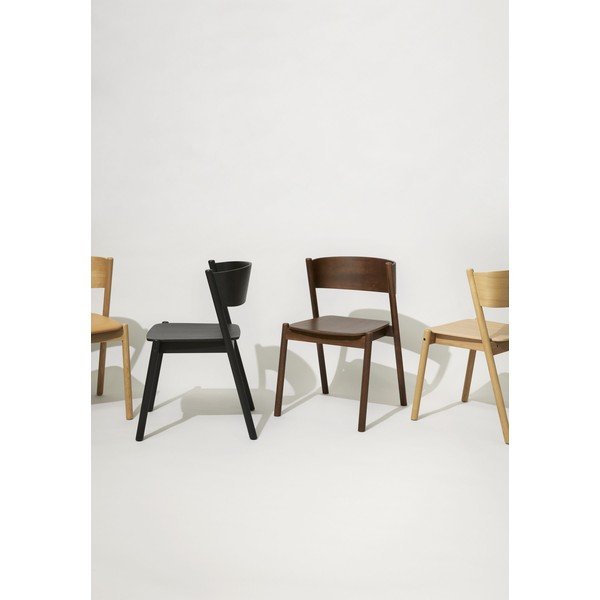 Blagovaonske stolice od hrastovine Oblique - Hübsch-image-2