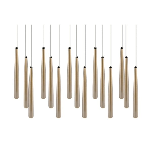 LED viseća svjetiljka u zlatnoj boji Cala – Trio Select-image-2