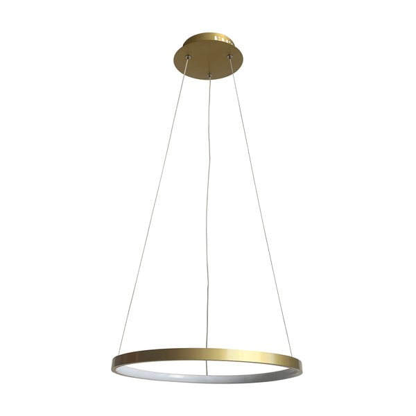 LED viseća lampa zlatne boje ø 40 cm Lune - Candellux Lighting