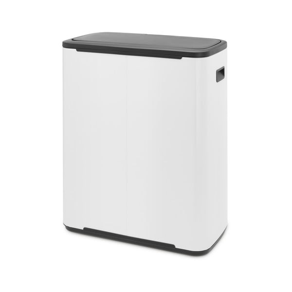 Bijela željezna kanta za smeće za odvojeni otpad/na dodir 60 l Bo Touch Bin – Brabantia-image-3