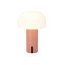 Bijela/ružičasta LED stolna lampa (visina 22,5 cm) Styles – Villa Collection