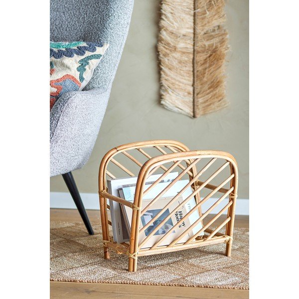 Držač za časopise od ratana Baker – Bloomingville-image-1