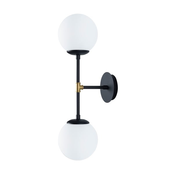 Crna zidna lampa Squid Lighting Kruva, dužine 58 cm-image-2