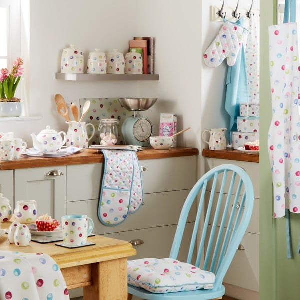 Kuhinjska pregača s PVC slojem Spotty Dotty - Cooksmart ®-image-2